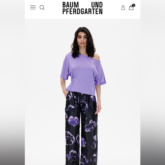 Baum und Pferdgarten top - Sz EU 38 - Picture 2 of 8